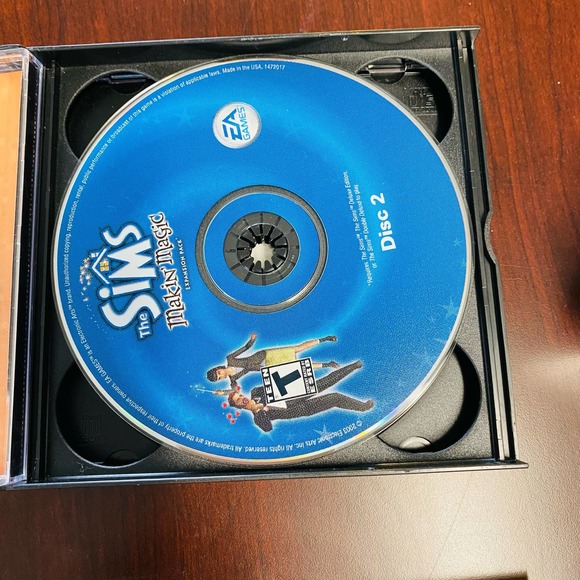 The Sims Makin Magic Expansion Pack PC Game includes case - Picture 3 of 4